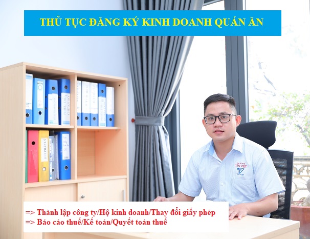 Thủ tục đăng ký kinh doanh quán ăn