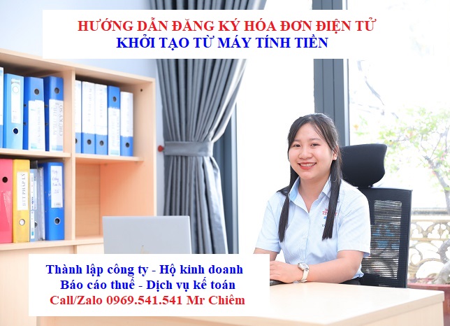 Hướng dẫn đăng ký hóa đơn điện tử khởi tạo từ máy tính tiền