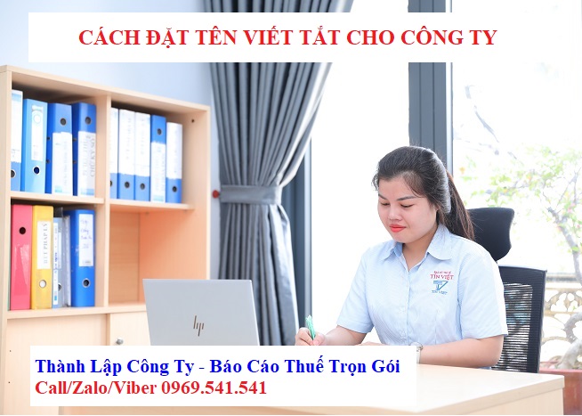 Cách đặt tên viết tắt cho công ty đúng luật