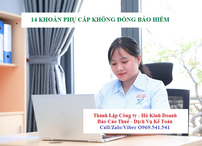 14 khoản phụ cấp không đóng bảo hiểm