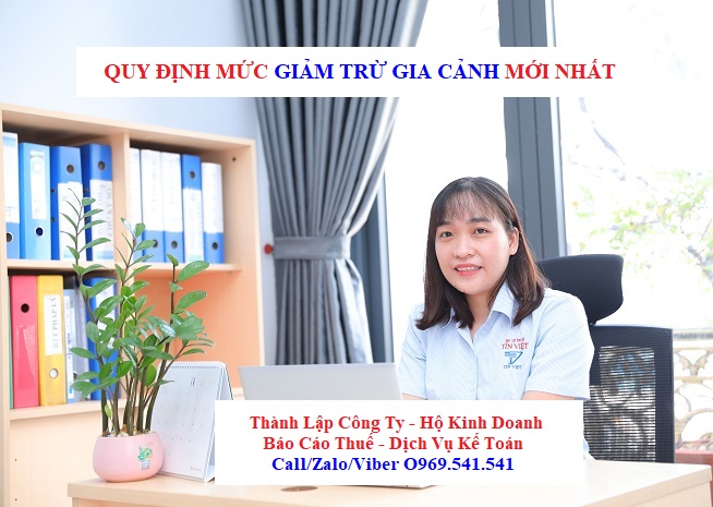 Quy định mức giảm trừ gia cảnh mới nhất