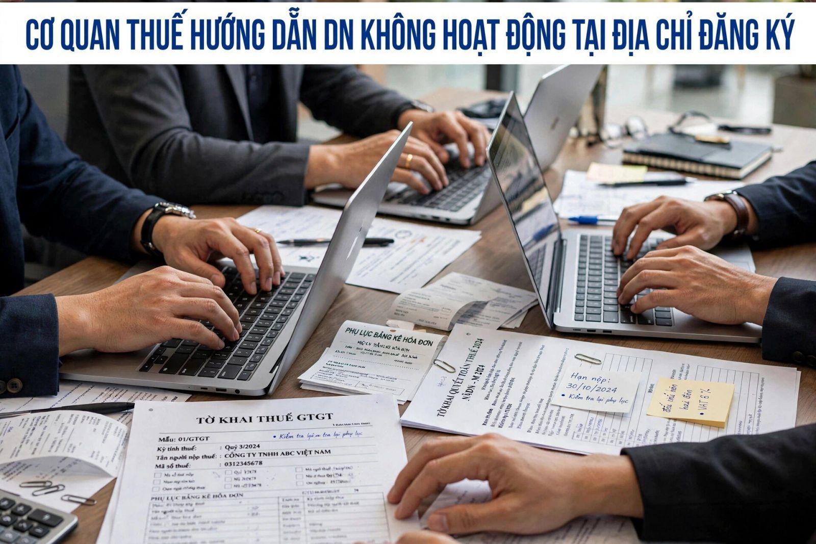 Cơ quan thuế hướng dẫn DN không hoạt động tại địa chỉ đăng ký