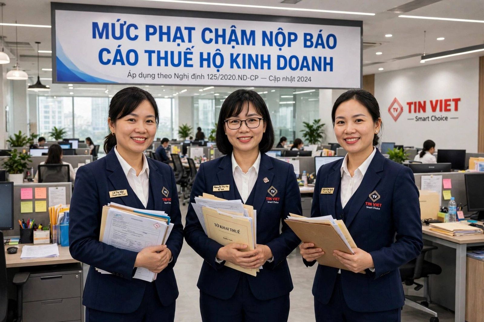 Mức phạt chậm nộp Báo cáo thuế hộ kinh doanh