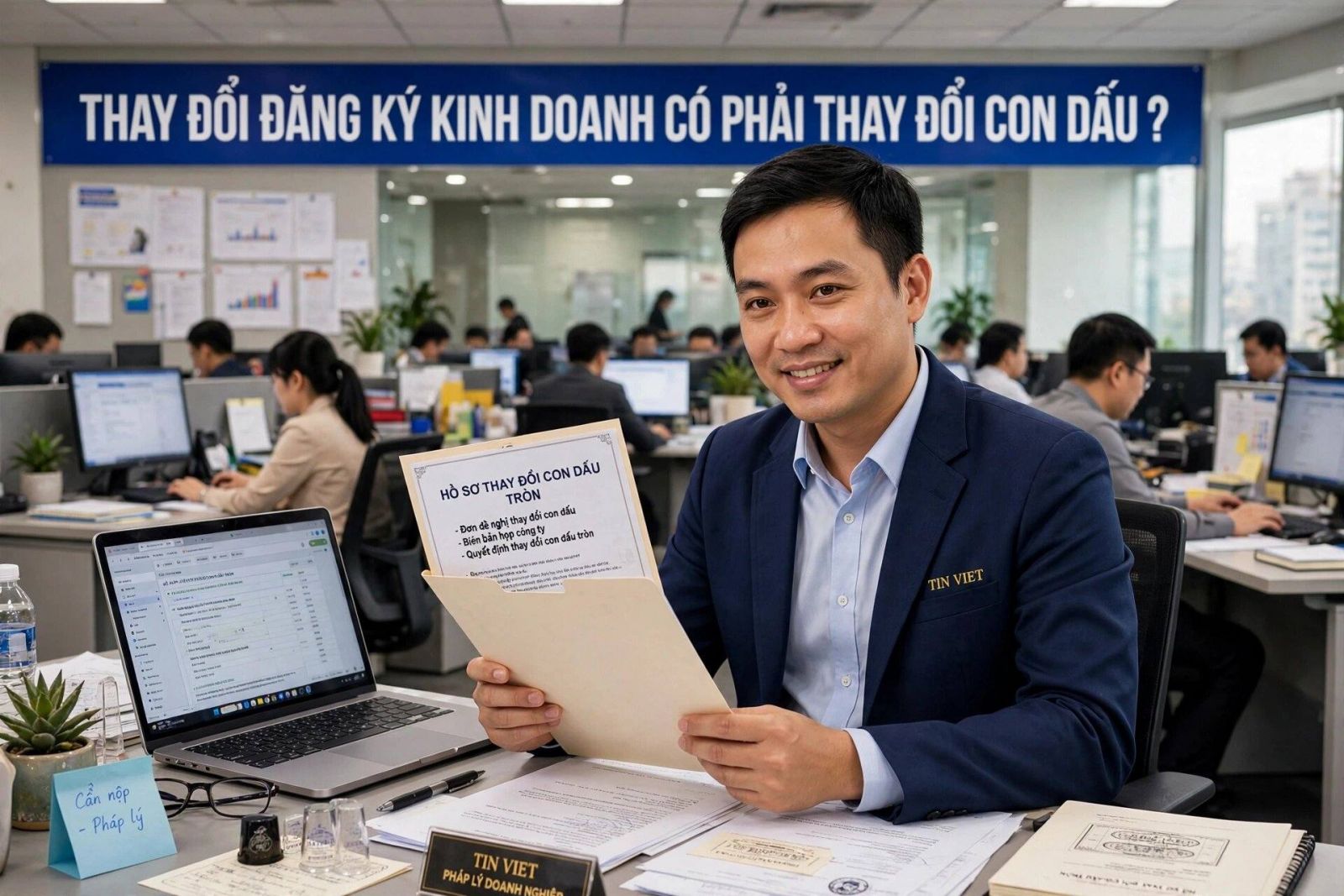Thay đổi đăng ký kinh doanh có phải thay đổi con dấu?