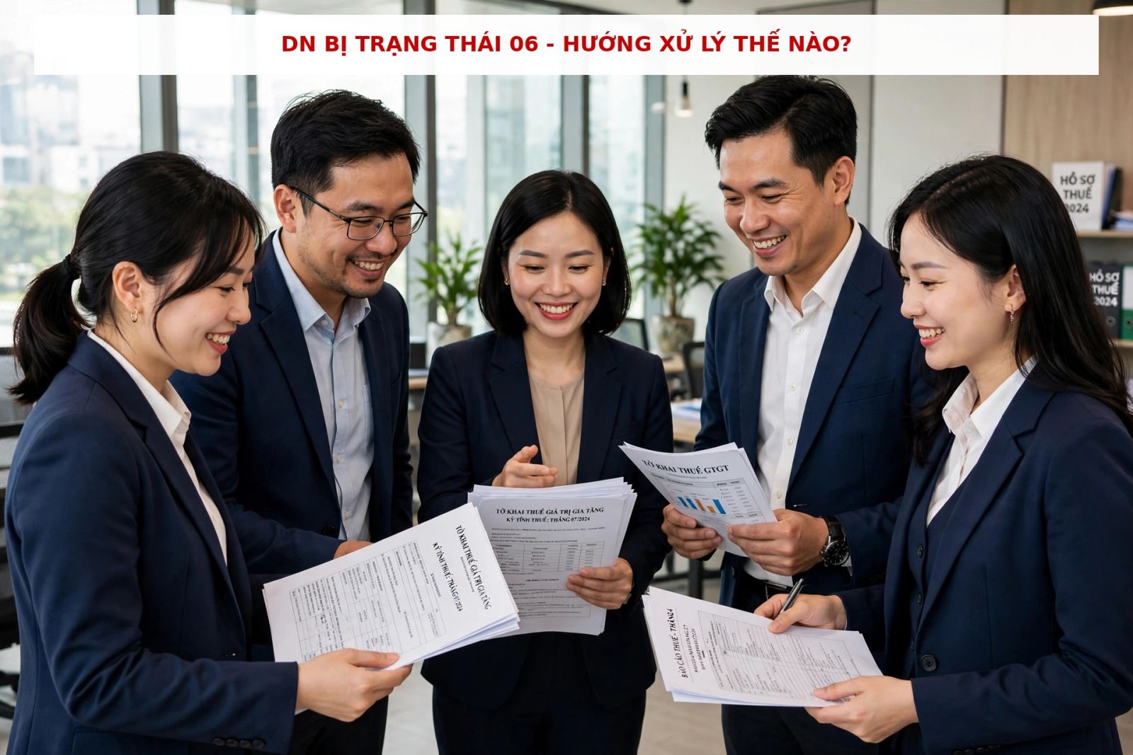 DN bị trạng thái 06 - Hướng xử lý thế nào?