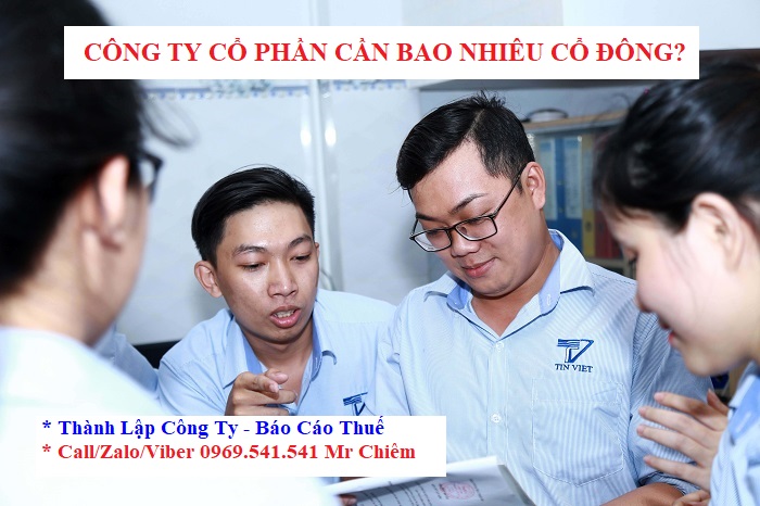 Công ty cổ phần cần bao nhiêu cổ đông?