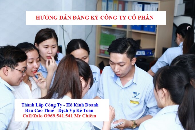 Hướng dẫn đăng ký công ty cổ phần