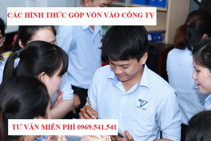 Các hình thức góp vốn vào công ty