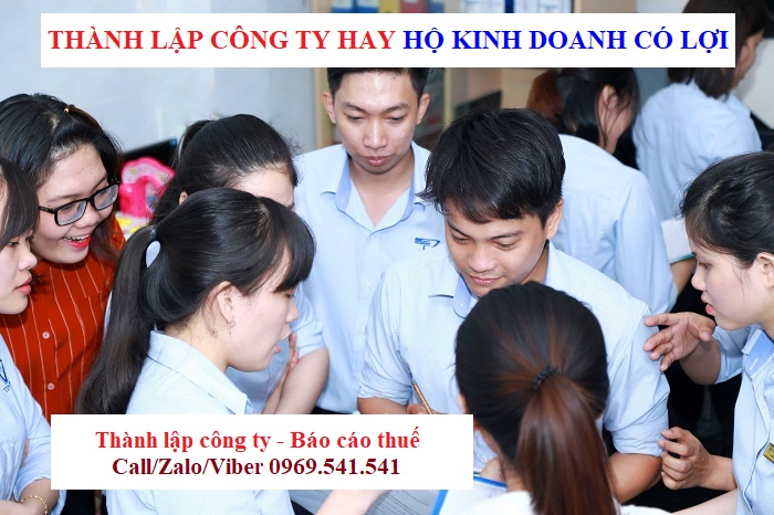 Nên thành lập công ty hay hộ kinh doanh có lợi?