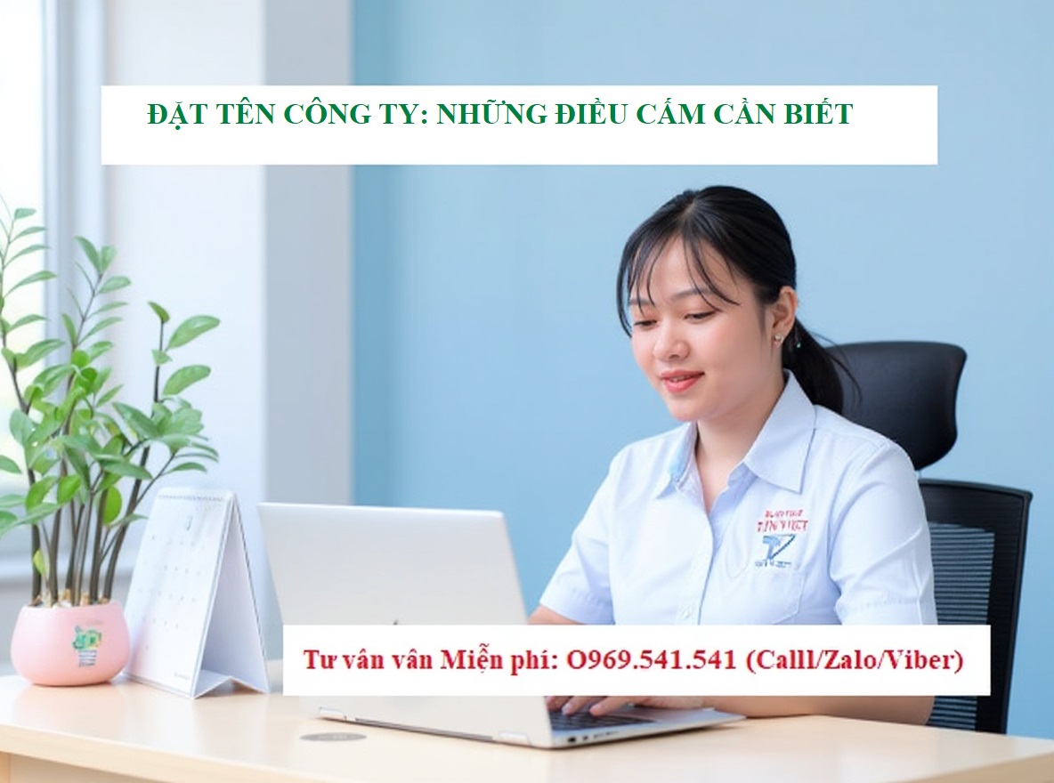 Đặt tên công ty: Những điều cấm bạn cần biết