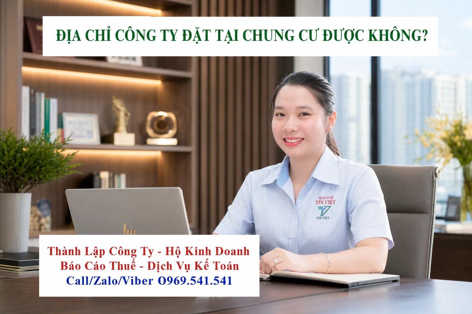 Địa chỉ công ty đặt tại chung cư được không?
