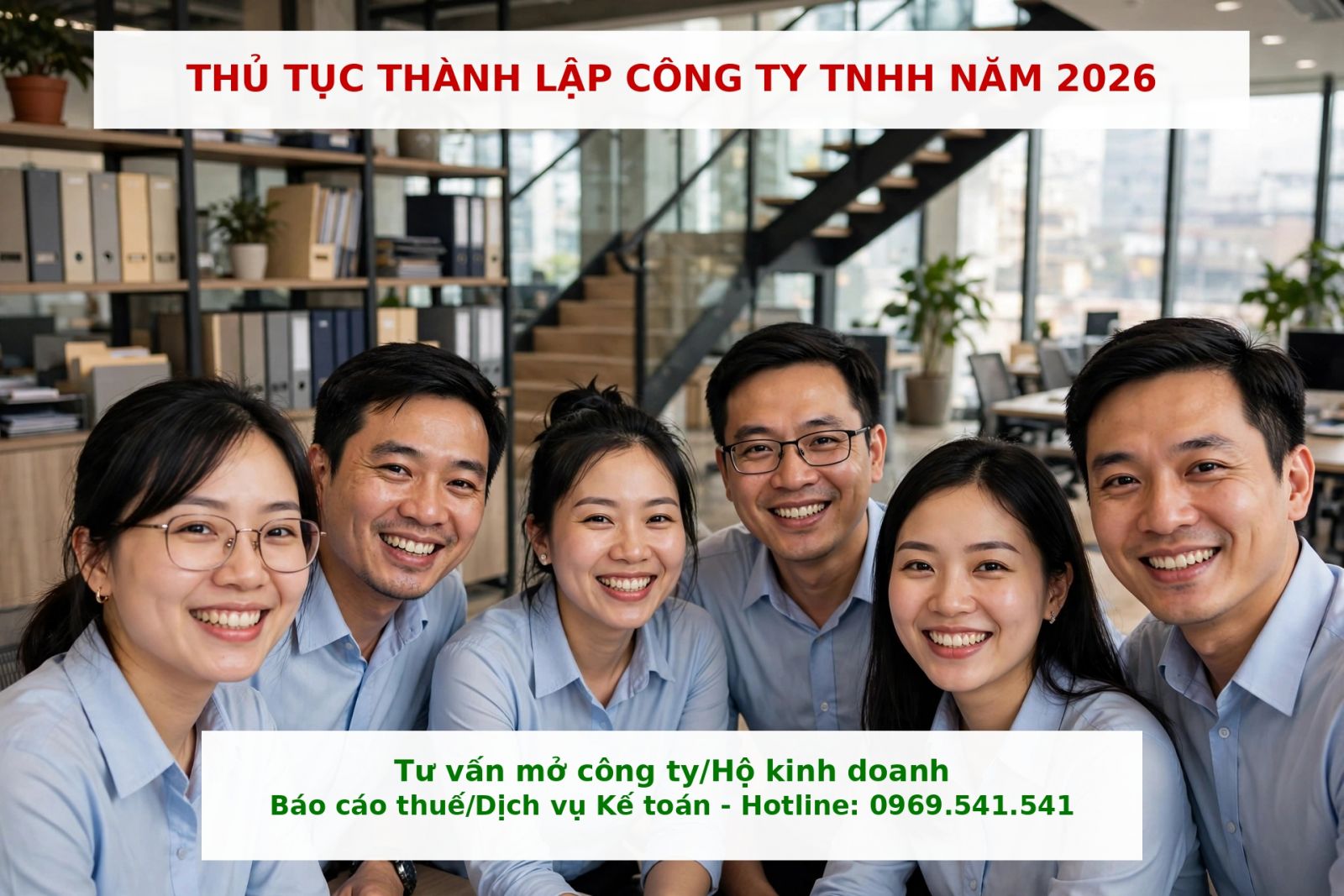 Thủ tục thành lập công ty TNHH năm 2026