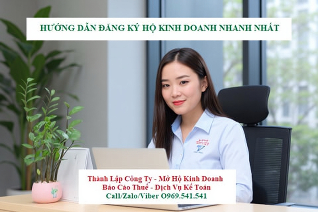 Hướng dẫn đăng ký hộ kinh doanh nhanh nhất