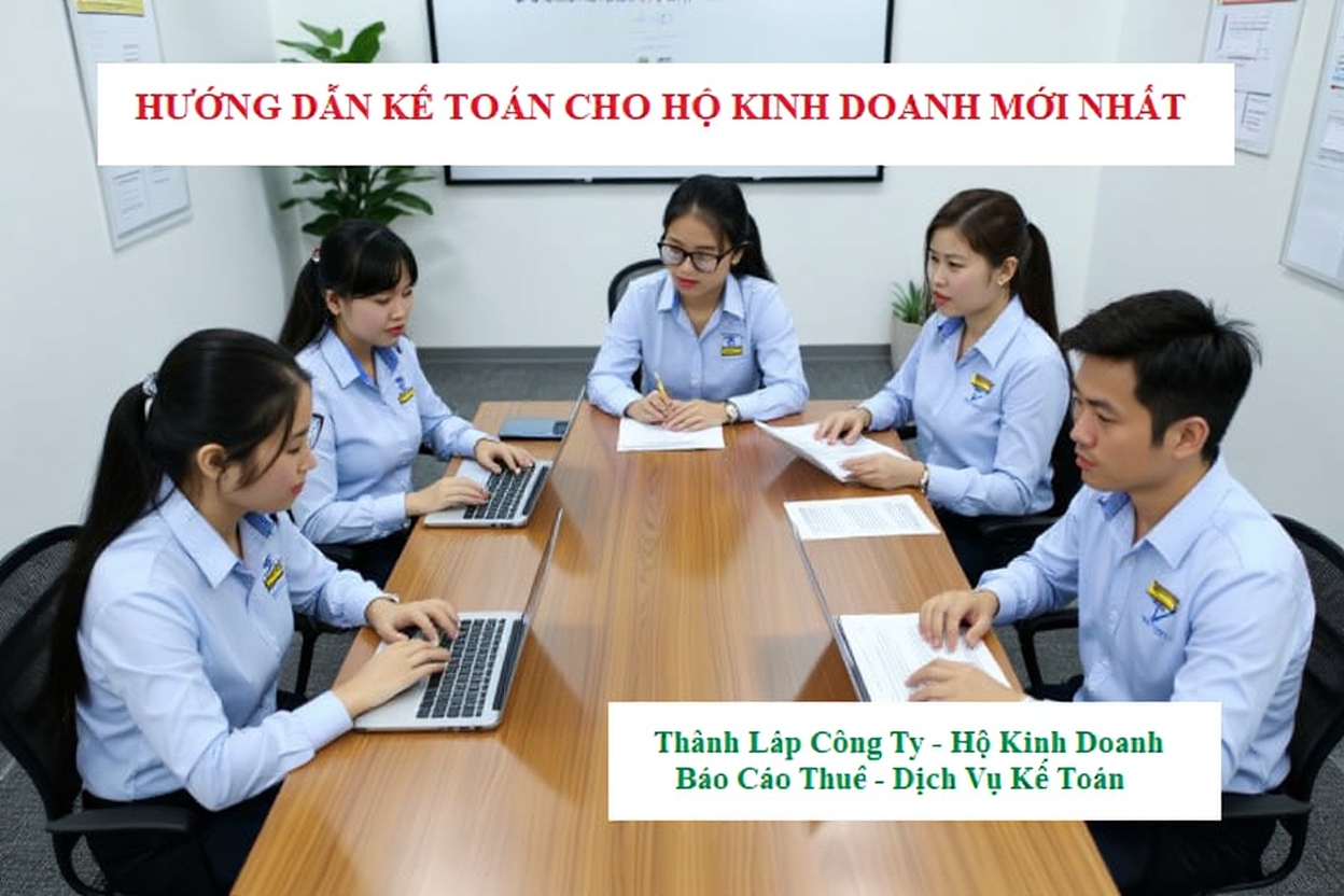 Hướng dẫn kế toán cho Hộ kinh doanh mới nhất