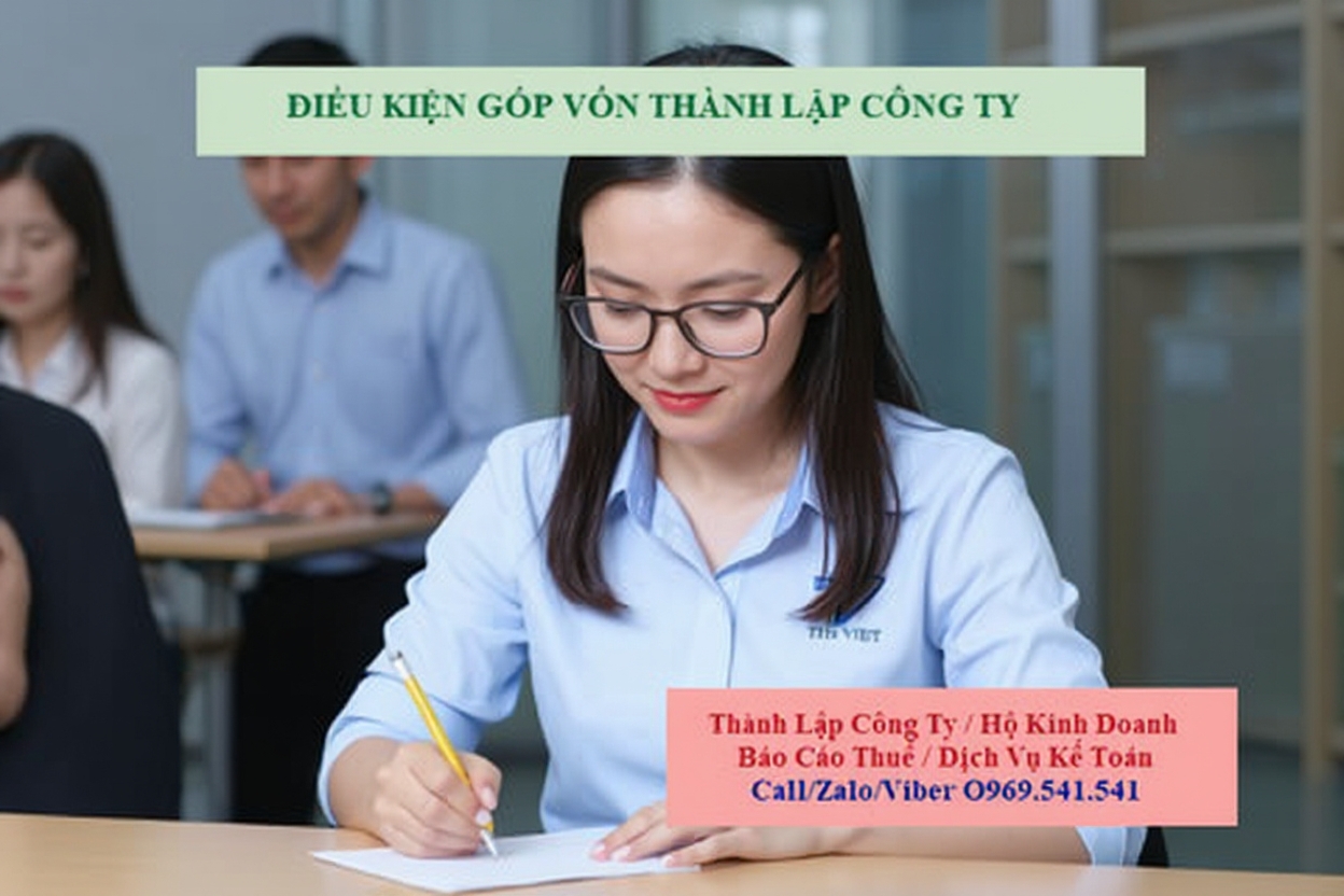 Điều kiện góp vốn thành lập công ty