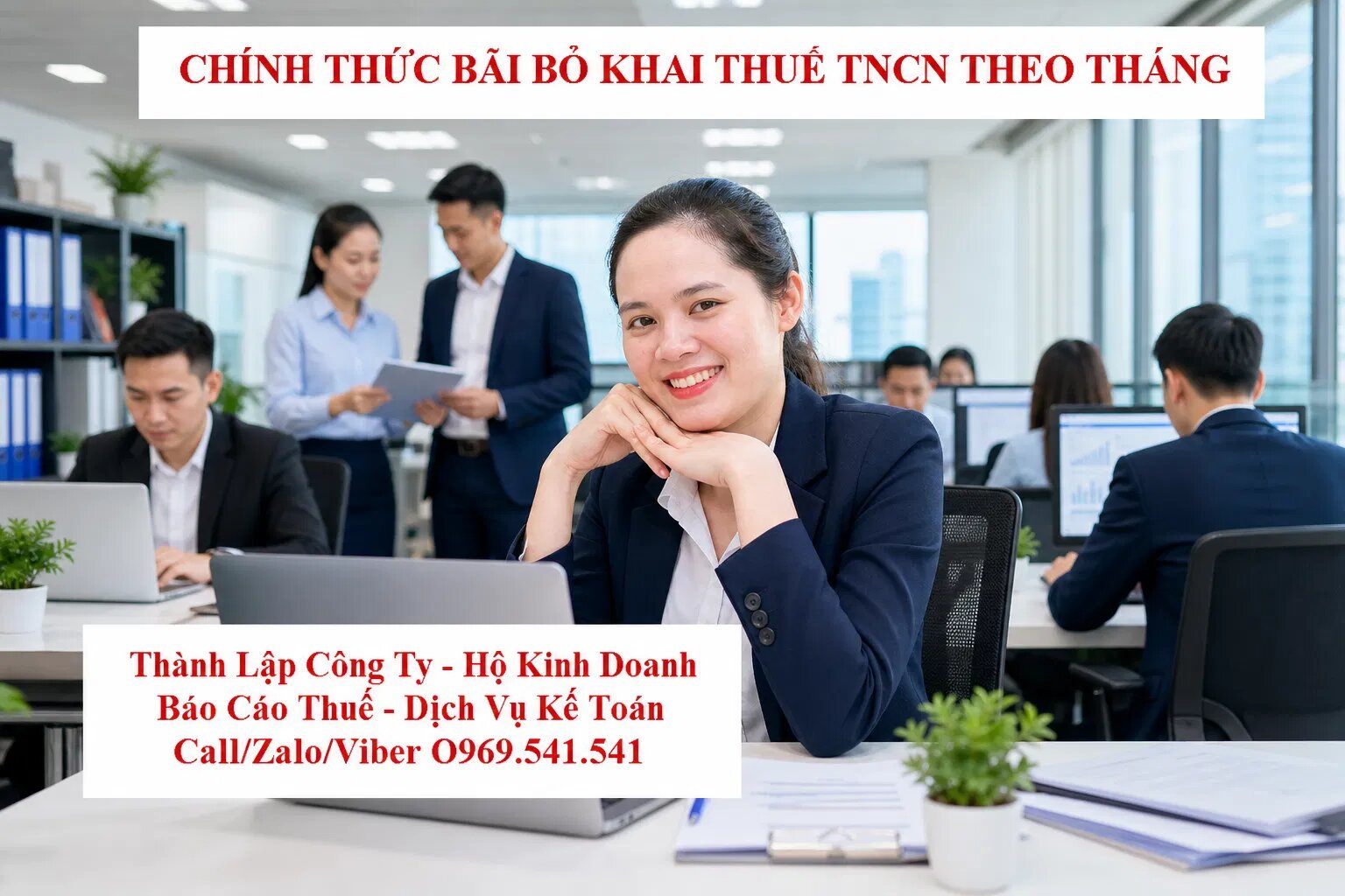 Chính thức bãi bỏ khai thuế TNCN theo tháng