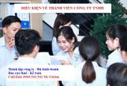 Điều kiện về thành viên công ty TNHH