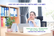 Góp vốn vào công ty: Những điều cần biết