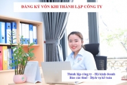 Đăng ký vốn khi thành lập công ty