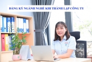 Đăng ký ngành nghề khi thành lập công ty