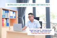 Hướng dẫn lập chứng từ khấu trừ thuế TNCN
