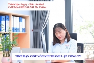 Thời hạn góp vốn khi thành lập công ty