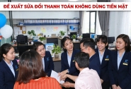 Đề xuất sửa đổi về thanh toán không dùng tiền mặt