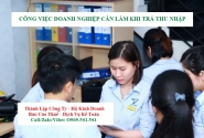 Công việc doanh nghiệp cần làm khi trả thu nhập