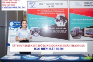 Từ 1/7/2025, chủ hộ kinh doanh phải đóng BHXH bắt buộc