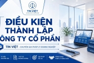 Điều kiện thành lập công ty cổ phần