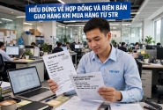 Hiểu đúng về hợp đồng và biên bản giao hàng khi mua hàng từ 5 triệu