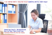 Các hình thức thanh toán không dùng tiền mặt