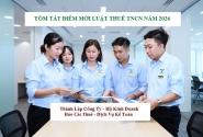 Tóm tắt điểm mới Luật Thuế TNCN 2026 (dự thảo)