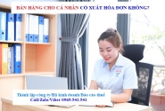Bán hàng cho cá nhân có xuất hóa đơn không?