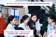 Hướng dẫn đăng ký ngành nghề kinh doanh