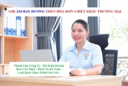 Ghi âm hay dương trên hóa đơn chiết khấu thương mại?