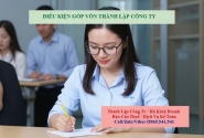Điều kiện góp vốn thành lập công ty
