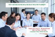 Nên mở hộ kinh doanh hay doanh nghiệp