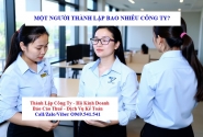 Một người có thể thành lập bao nhiêu công ty?