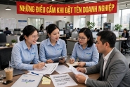 Những điều cấm khi đặt tên doanh nghiệp