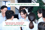 Đăng ký thành lập công ty cổ phần
