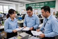 Cách đặt tên công ty bằng tiếng Anh